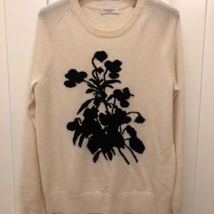 Equipments White Crew Neck Sweater